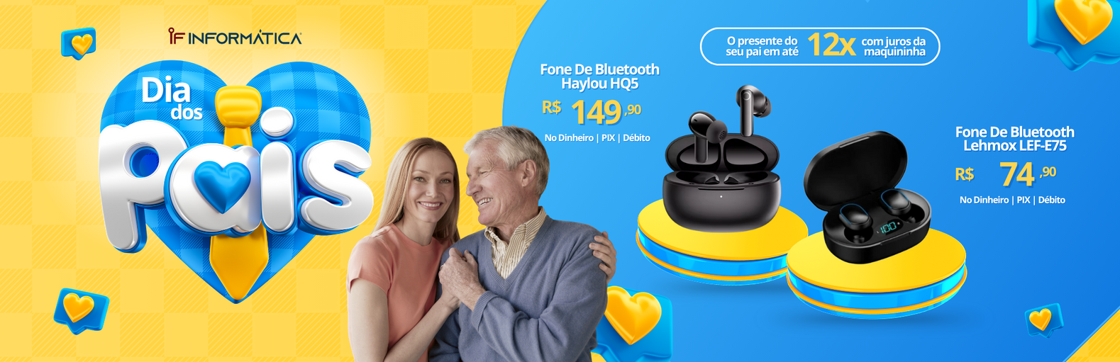 PAIS - FONE BLUETOOTH