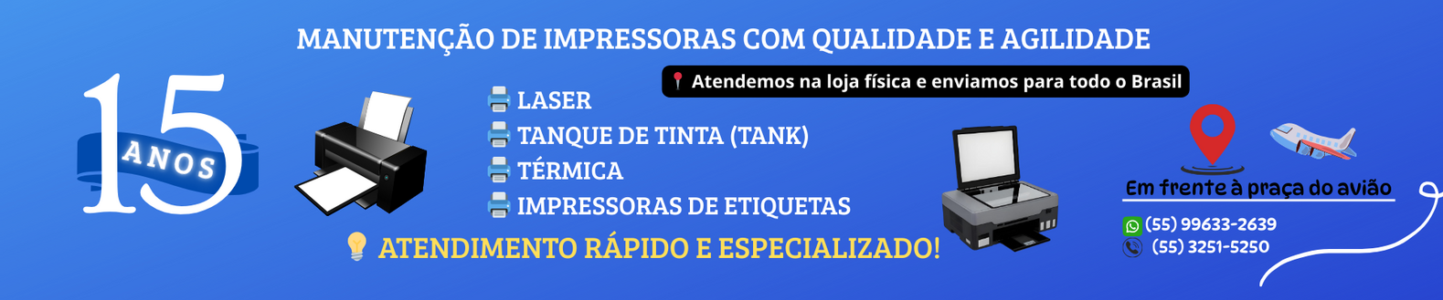 Manutenção impressoras