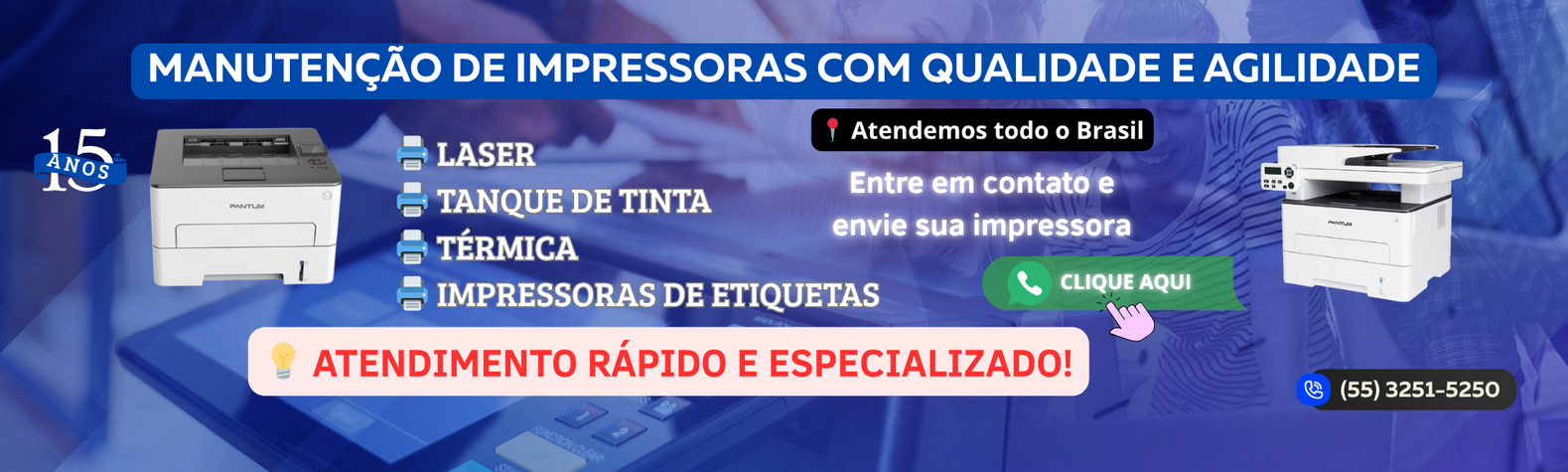 Manutenção impressoras