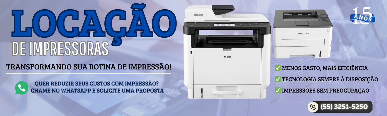 Locação impressoras