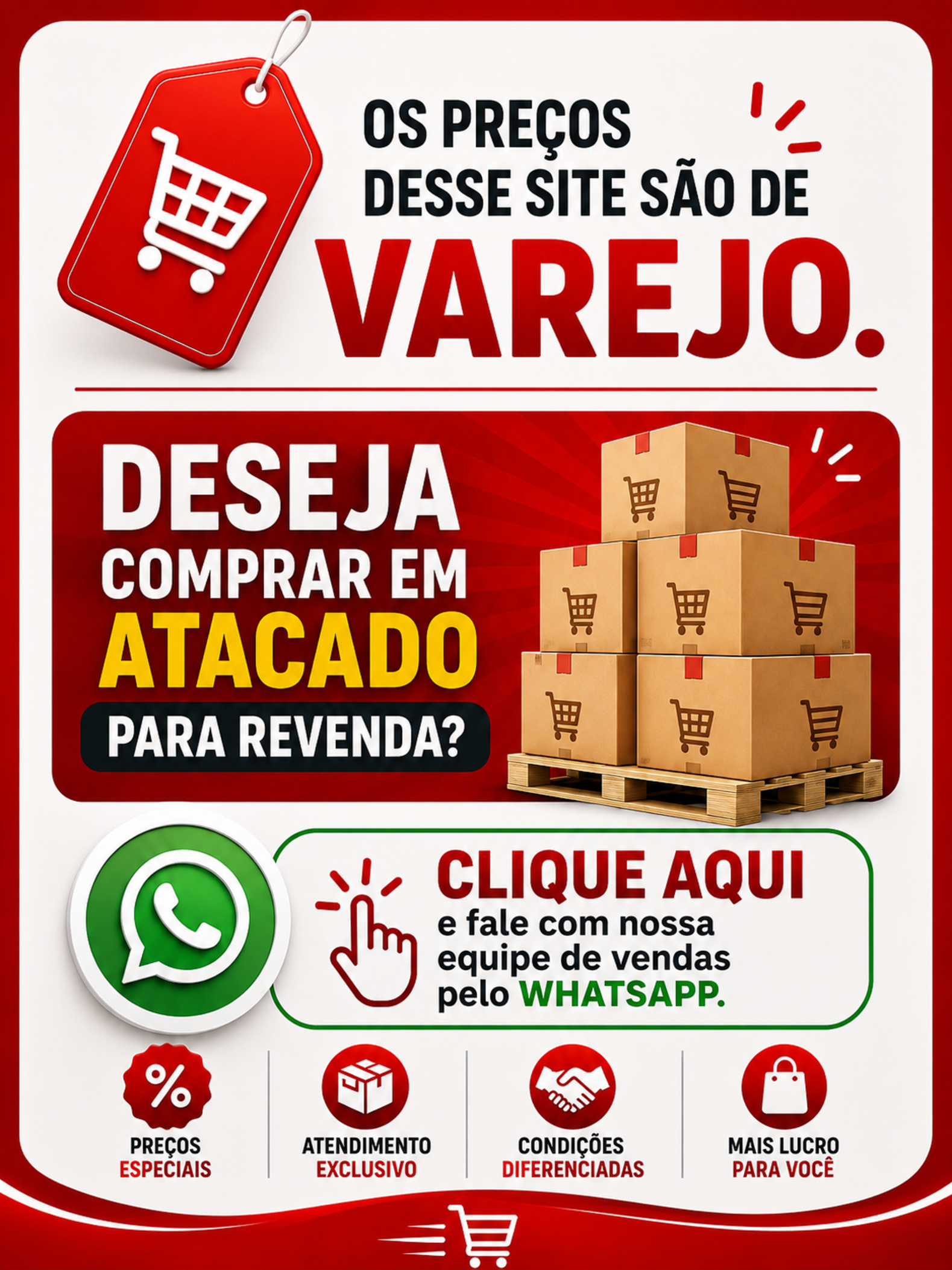 Preços de Atacado
