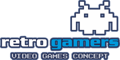 Logomarca Retro Gamers : Video Games Concept