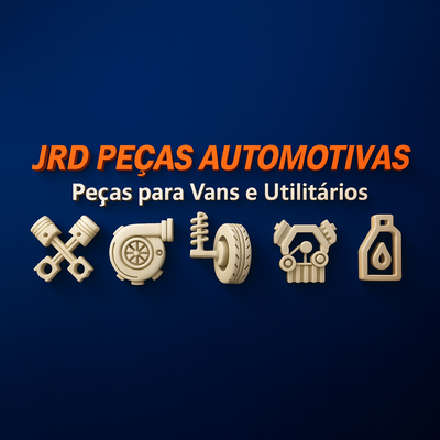 Logomarca JRD PEÇAS AUTOMOTIVAS