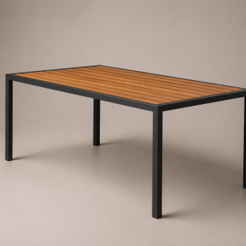 MESA OREGON TAMPO MADEIRA 2,00 X 1,00 X 0,78*