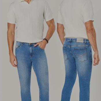 Calça Max Denim Masculina Slim Premium 12111 49575