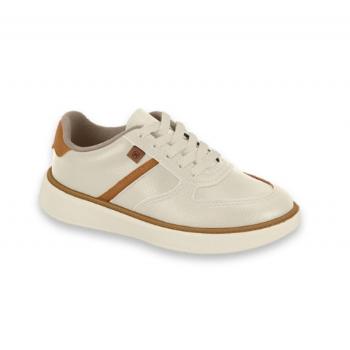 Sapatênis Molekinho 2861 Branco Off/Camel 43276