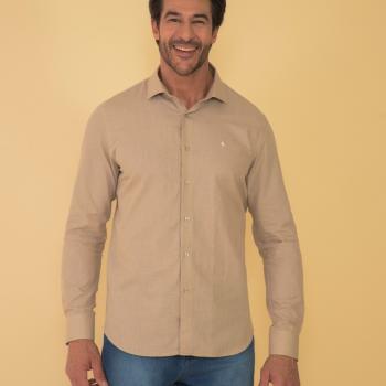 Camisa Breda Uomo Social Masculina Slim M/L Puro Algoodão Fio 50/1 01123008 51599