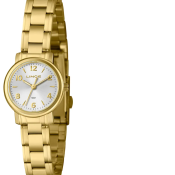 Relógio Lince Feminino Dourado Mostrador Dourado LRGH270L25 51501
