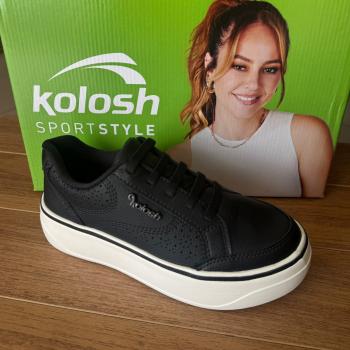 Tênis Casual Kolosh Feminino C4326 Preto 51751