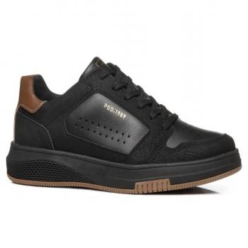 Sapatênis Pegada PGD 172403-04 Preto/Flother 48655