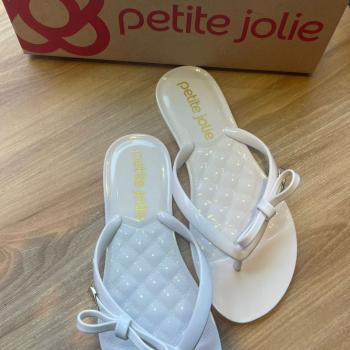 Chinelo Petite Jolie PJ4186III White 49031