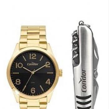 Relógio Condor Dourado C02035NFL/K4P 48074