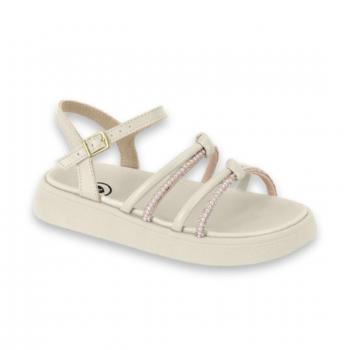 Sandália Molekinha 2358106 Branco Off/Branco 43244