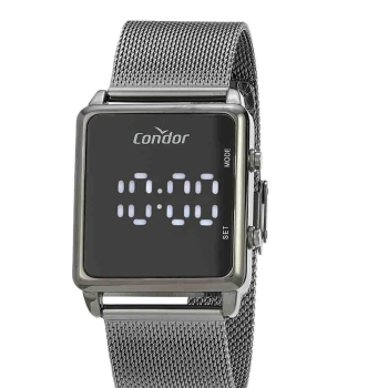 Relógio Digital Condor Feminino Prata COMD1202AJS/4F 49862