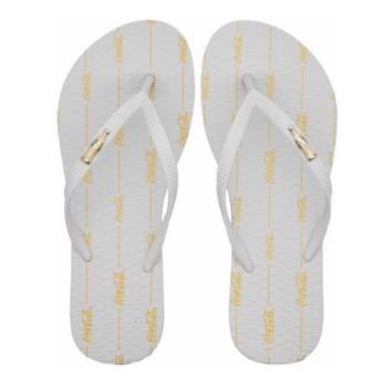 Chinelo Coca Cola Feminino CC4739 Branco/Branco 49040