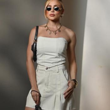 Saia Feminina Off Pinça Thassia 196 49197