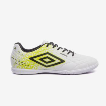 Tenis Indoor Futsal Umbro Class Branco Verde 1336256 49152