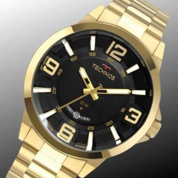 Relogio Technos Masculino Dourado 2117LBQ 48876