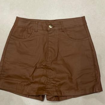Short Saia Feminina Resinada YQ588 Importada SP 51286
