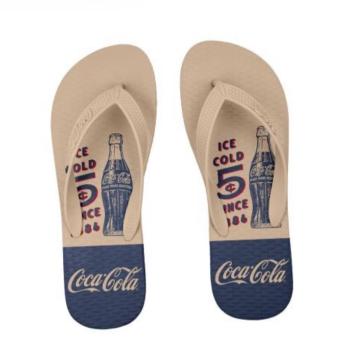 Chinelo Coca Cola Masculino Off White/ Off white CC4965 51635