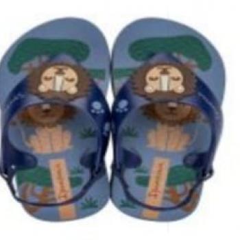 Sandália Ipanema Baby Masculina 27247 Azul/Marrom/Verde 43233