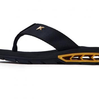 Sandália Kenner Kids Rakka Masculina 2000023100-4  Preto/Dourado 43299