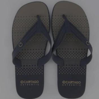Sandália Cartago Masculina Infantil Atlanta 11841 Cinza/Balsalto/Bege 43606