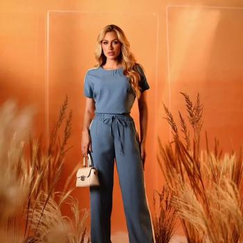 Conjunto Feminino Importado SC Blusa e Calça 22826 51828