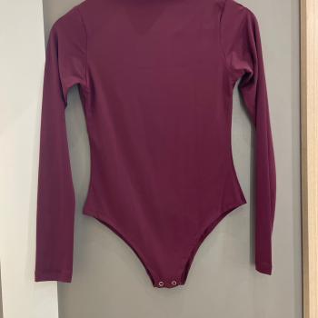 Body Feminino Gola Alta Manga Longa Importado SC 51406