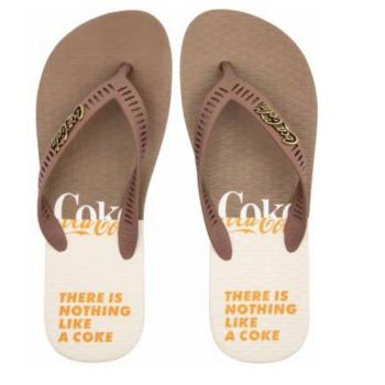 Chinelo Coca Cola Masculina CC4840 Of White/Marrom 49558