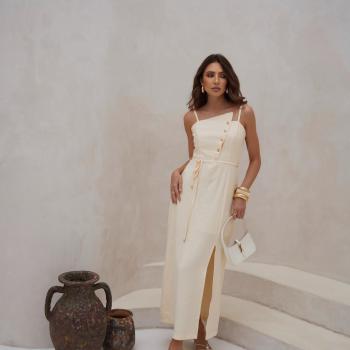 Vestido La Vida Com Botões dourados 250295 48439