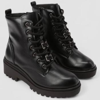 Bota Via Marte coturno Sinte 901201 Preto 50935