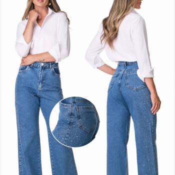 Calça One Jens Feminina Com Brilho 23925 Jens 50724