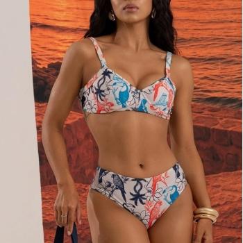 Biquini Camboriú 10450 Estampado Calcinha Dupla Fase 52269