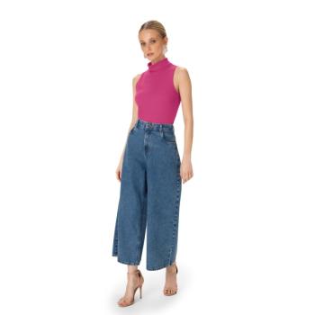 Blusa Malwee Enfim Feminina 1000135157 Justa Gola Alta 50850