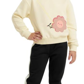 Conjunto Malwee Feminino Infantil 1000138350 Blusão/Calça 1 ao 3 44728 k26