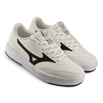 Tênis Mizuno Casual City Wall Masculino EVA Branco Preto 101122122 49165