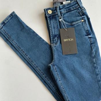 Calça Brytch Feminino Jeans Skinny Cintura Alta 132942316 49950