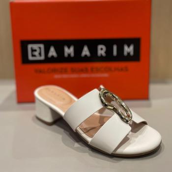 Tamanco Ramarim Feminino Off white 265201 51367