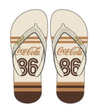 Chinelo Coca Cola Masculino Off white/Off White CC 4990 51686