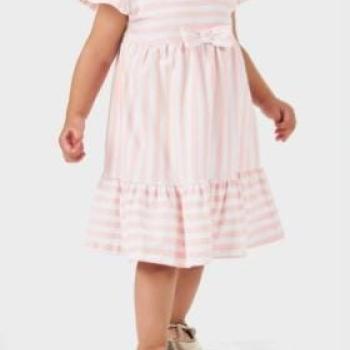 Vestido Kiko e Kika Manga Curta Bebê 14328 M ao G 43900