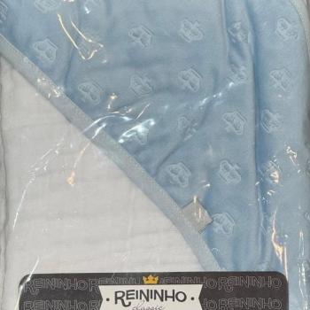 Toalha de Banho Soft Reininho Classic 5323 C/Capuz Flannel 85 cm x 85 cm 43167