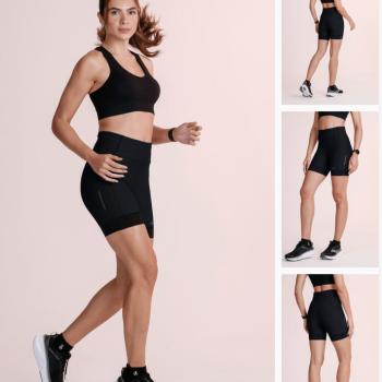 Bermuda Lupo LSport Feminina Run 7 Pockets 76235 Bolsos Laterais e Proteção UV 50453