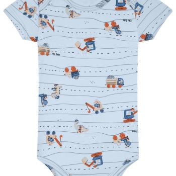 Body Kiko e Kika Masculino Bebê 15329 Manga Curta P ao G 44979 k26