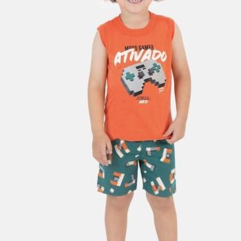 Conjunto Malwee Masculino Infantil 1000132250 Regata/Bermuda 1 ao 3 43474