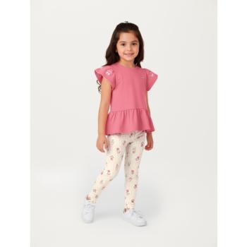 Conjunto Carinhoso Feminino Infantil 1000139202 Blusa/Calça 4 ao 8 45067 k26