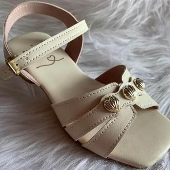 Sandália Mini Sua Cia Feminina 917652247 Chantilly 44708 k26