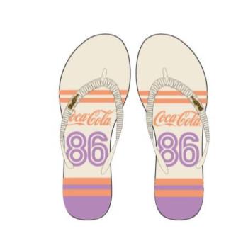 Chinelo Coca Cola Feminino Off White/Off White CC 5013 51694