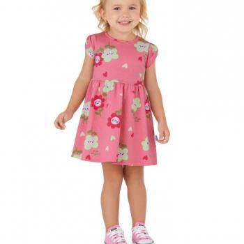 Vestido Malwee Infantil Curto Rodado 1000131631 1 ao 3 43007