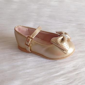 Sapatilha Mini Sua Cia 703600741 Light Gold 43326